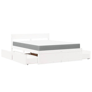 Bett 140x200 mit Schubladen & Matratze