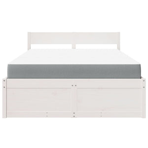 Bett mit Schubladen und Matratze 140x190 cm