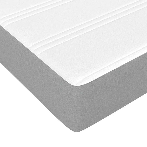 vidaXL Lit avec matelas brun miel 140x200 cm Bois de pin massif
