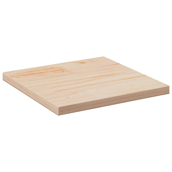 Quadratische Tischplatte Kiefer 40x40 cm