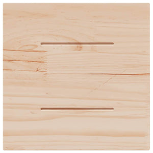 Quadratische Tischplatte Kiefer 40x40 cm