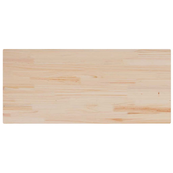 Massivholz Tischplatte Kiefer 90x40 cm