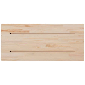 Massivholz Tischplatte Kiefer 90x40 cm