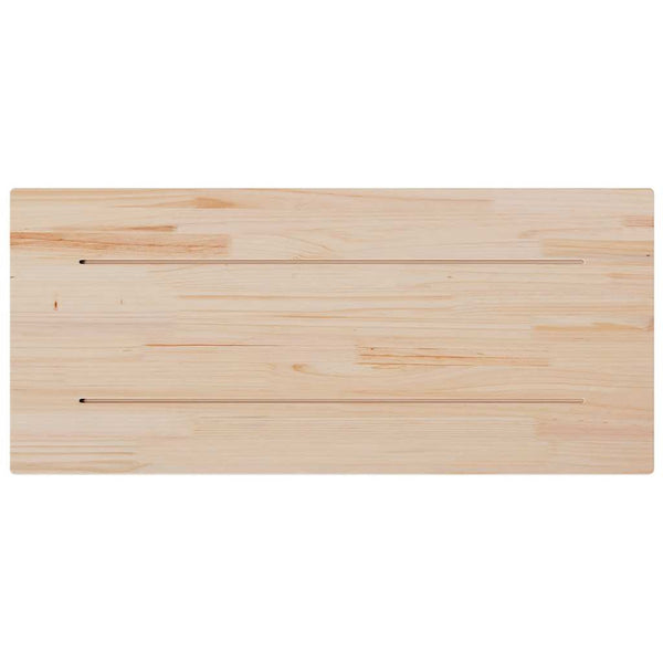 Massivholz Tischplatte Kiefer 90x40 cm