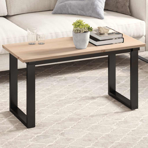 Massivholz Tischplatte Kiefer 90x40 cm