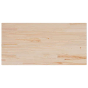 Massivholz Tischplatte Kiefer 100x50 cm