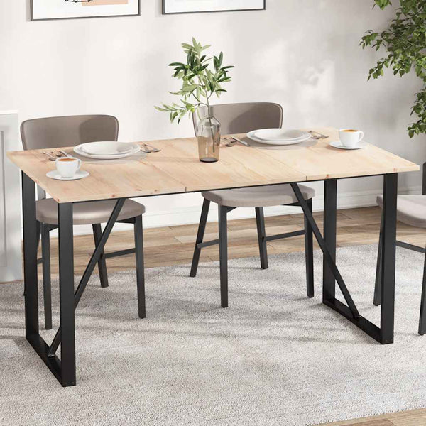 Massivholz Tischplatten Kiefer 80x47 cm, 3er Set