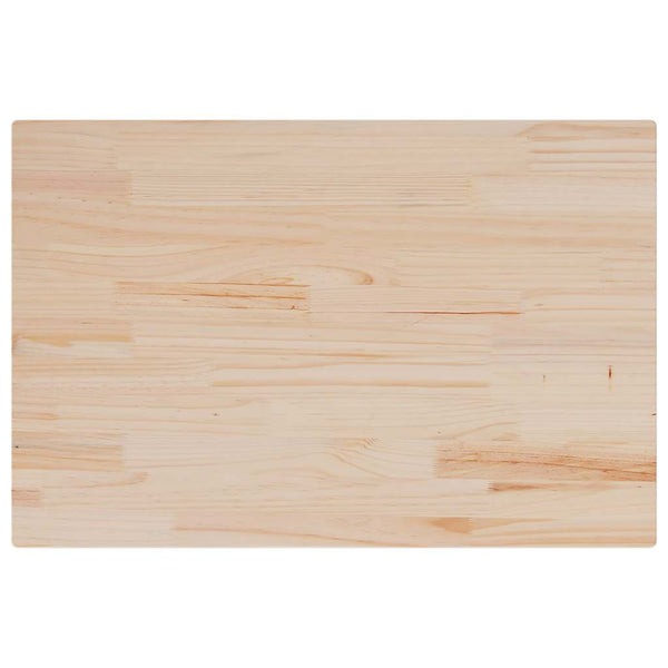 Massivholz Tischplatten Kiefer, 80x53 cm, 3er Set