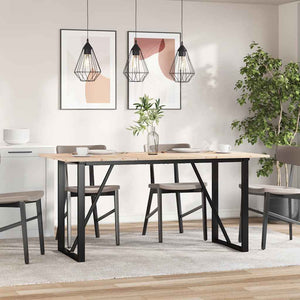 Massivholz Tischplatten Kiefer, 80x53 cm, 3er Set