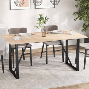 Massivholz Tischplatten Kiefer, 80x53 cm, 3er Set
