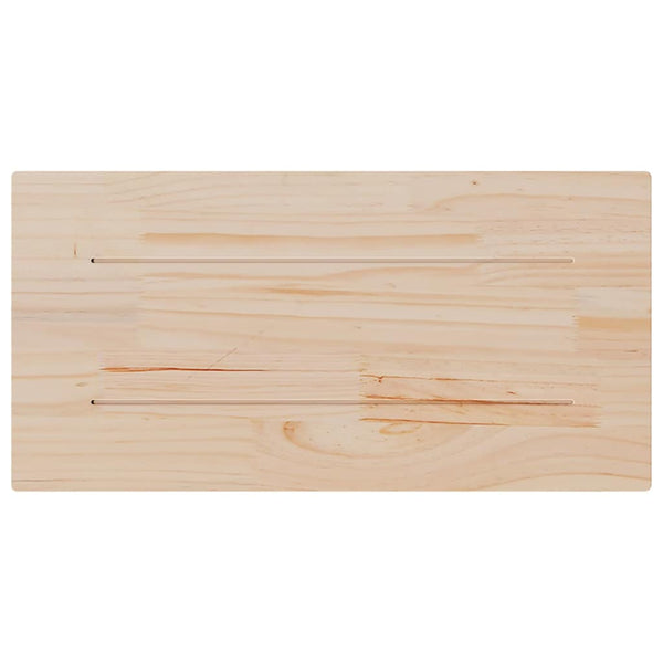 vidaXL Plateaux de table 4 pcs 90x45x1,7 cm Rectangulaires Bois de pin massif