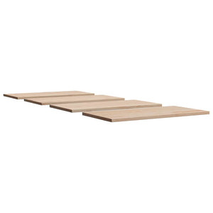 Massivholz Tischplatten Kiefer 100x50 cm, 4er Set