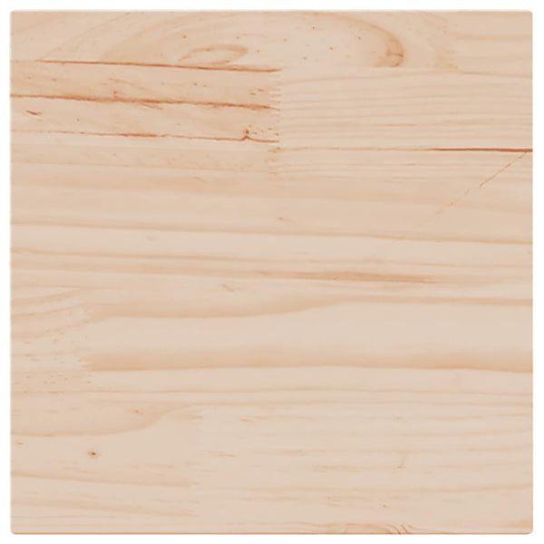 Massivholz Tischplatte Kiefer 40x40 cm