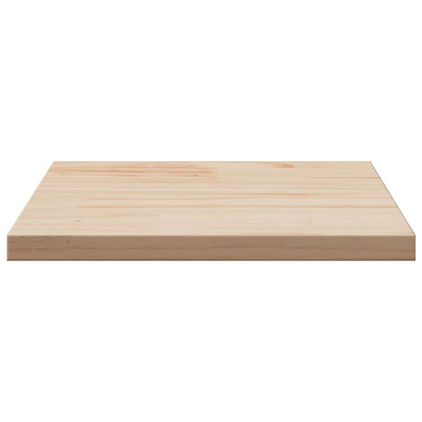Massivholz Tischplatte Kiefer 40x40 cm
