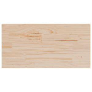 Massivholz Tischplatten Kiefer 60x30 cm, 2er Set