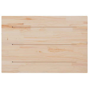 Massivholz Tischplatte Kiefer 80x50 cm