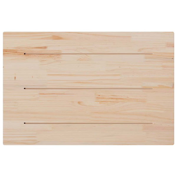 Massivholz Tischplatte Kiefer 80x50 cm