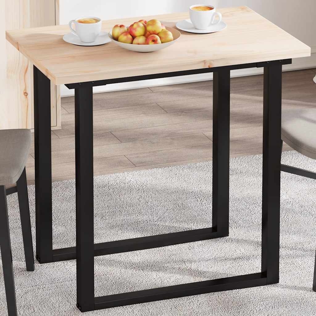 Massivholz Tischplatte Kiefer 80x50 cm