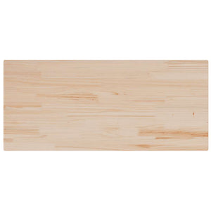 Massivholz Tischplatte Kiefer 90x40 cm