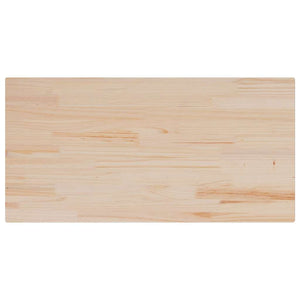 Massivholz Tischplatte Kiefer 100x50 cm