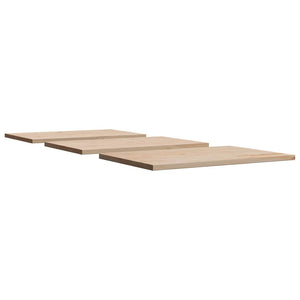 vidaXL Plateaux de table 3 pcs 80x53x2,5 cm Rectangulaires Bois de pin massif