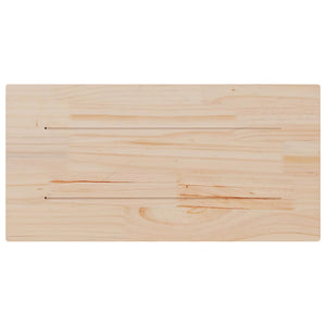 vidaXL Plateaux de table 4 pcs 90x45x2,5 cm Rectangulaires Bois de pin massif