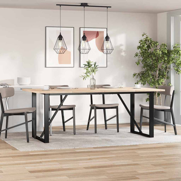 Massivholz Tischplatten Kiefer 100x50 cm, 4er Set