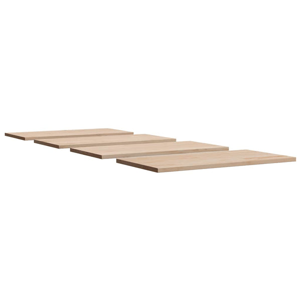 Massivholz Tischplatten Kiefer 100x50 cm, 4er Set