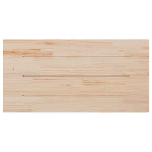 Massivholz Tischplatten Kiefer 100x50 cm, 4er Set