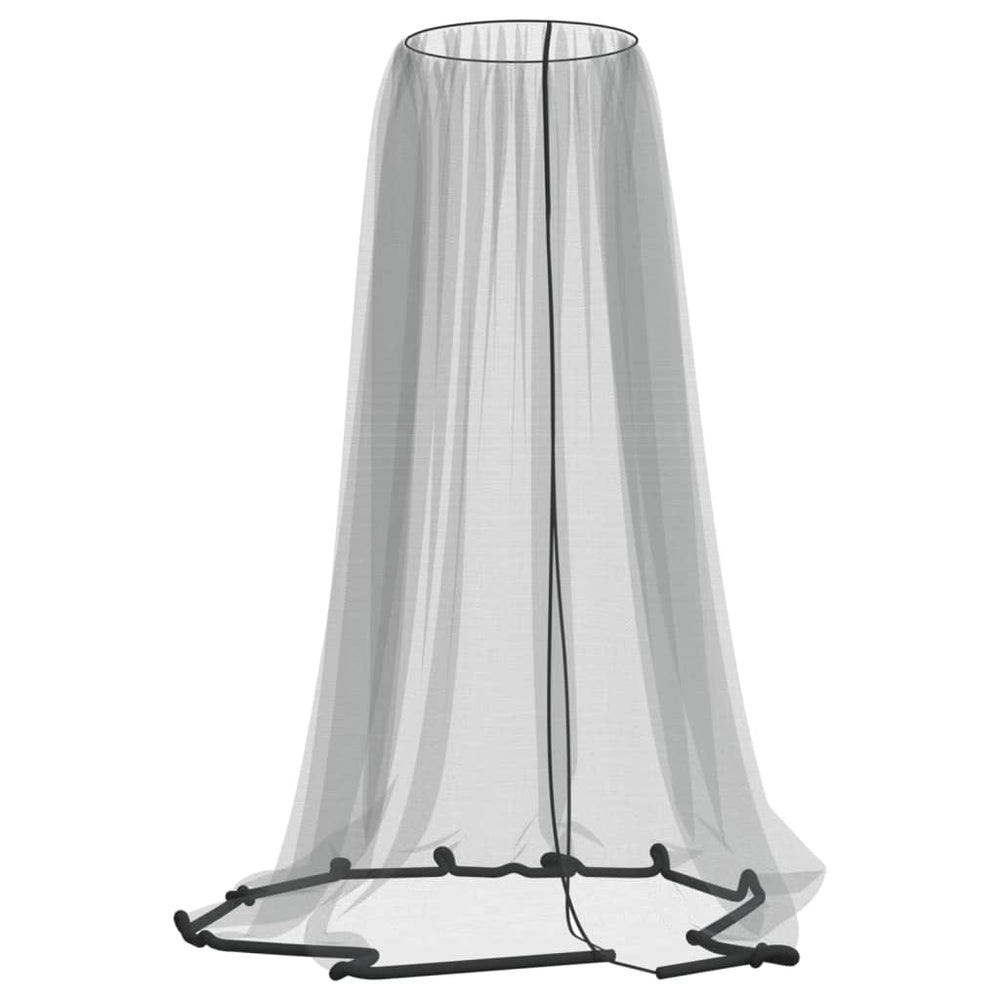 Moskitonetz für Sonnenschirm, Schwarz, Ø300cm