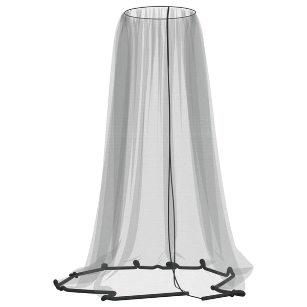 Moskitonetz für Sonnenschirm, Schwarz, Ø300cm