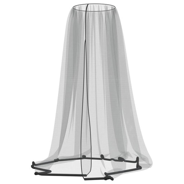 Moskitonetz für Sonnenschirm, Schwarz, Ø300cm