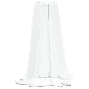 Moskitonetz für Sonnenschirm Weiß Φ300x230 cm