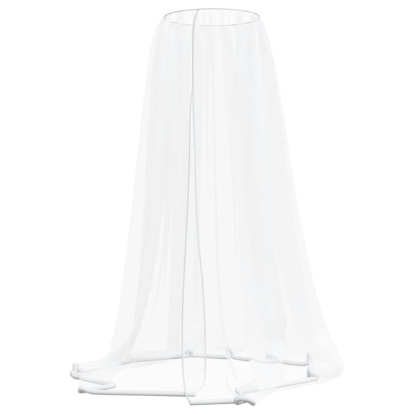 Moskitonetz für Sonnenschirm Weiß Φ300x230 cm