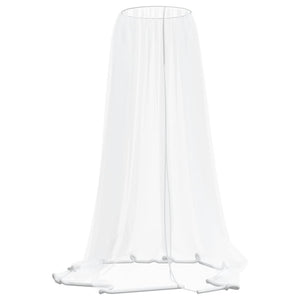 Moskitonetz für Sonnenschirm, Weiß, Ø330x250 cm