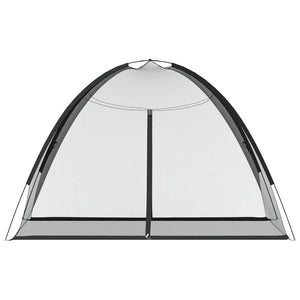 Moskitonetz Zelt Mongolisch Schwarz 200x120x130cm