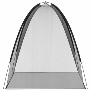 Moskitonetz Zelt Mongolisch Schwarz 200x120x130cm