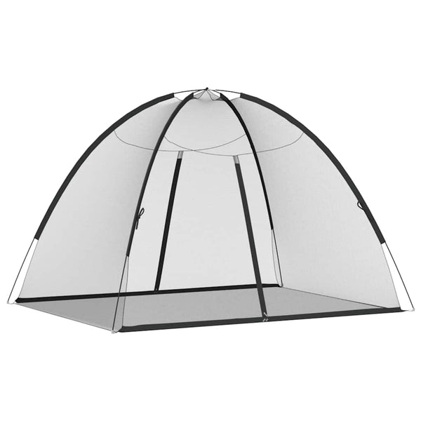 Moskitonetz Mongolisch Schwarz 200x150x140 cm