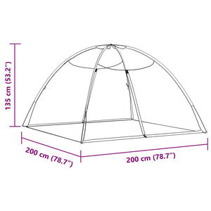 Moskitonetz Zelt Mongolisch 200x200x135cm