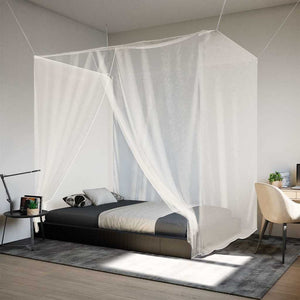 Moskitonetz zum Aufhängen, 220x180x180 cm, Weiß
