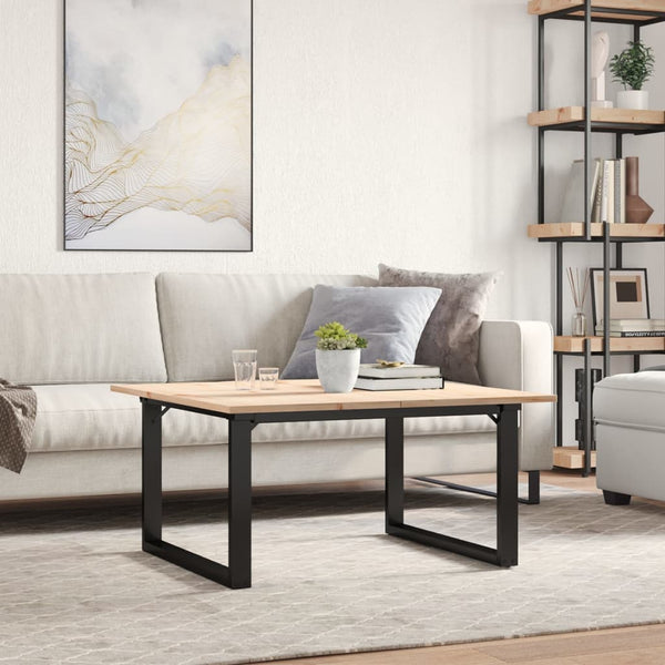Couchtisch Kiefer Massivholz 80x80 cm