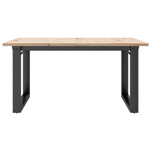 Couchtisch Kiefer Massivholz 80x80 cm