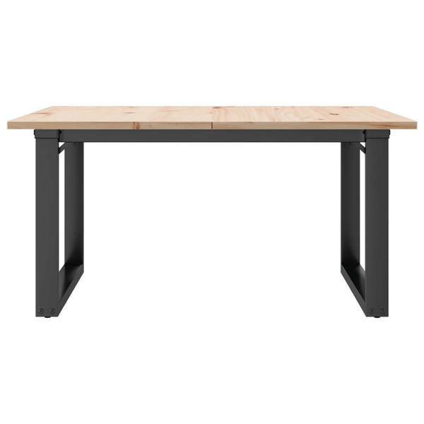 Couchtisch Kiefer Massivholz 80x80 cm