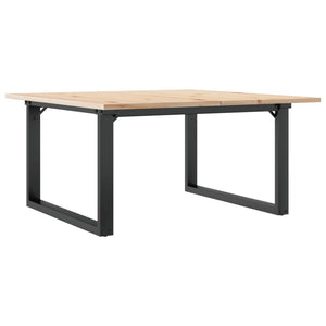 Couchtisch Kiefer Massivholz 80x80 cm