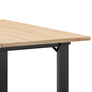 Couchtisch Kiefer Massivholz 80x80 cm