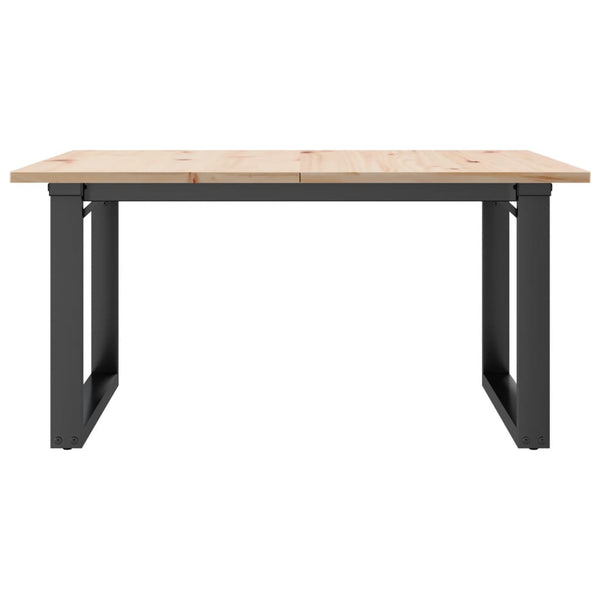 Couchtisch Kiefer Massivholz 90x90 cm