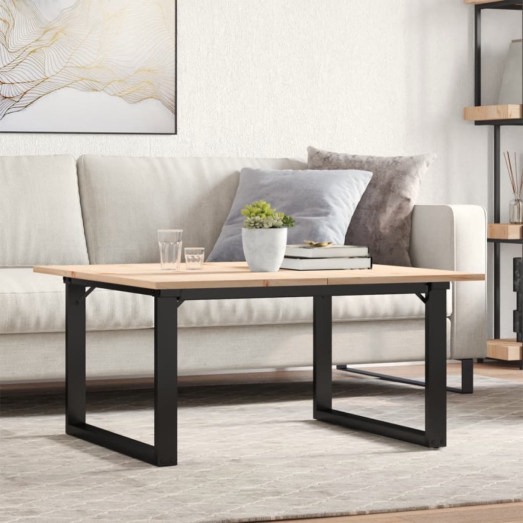Couchtisch Kiefer Massivholz 90x90 cm