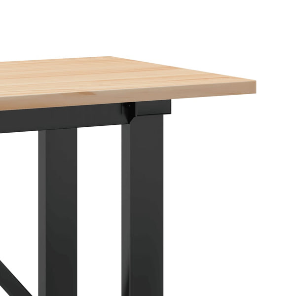 Couchtisch Kiefer Massivholz & Stahl 160 cm
