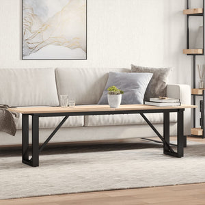 Couchtisch Kiefer Massivholz & Stahl 160 cm