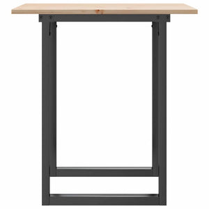 Esstisch Kiefer Massivholz & Stahl 70x70 cm